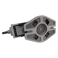 Лещата верстатні прецизійні двооборотні QHK125 (YR-YT-C) тип 3422, фото 4