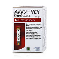 Тест-полоски Акку-Чек Перформа (Accu-Chek Performa) 50 шт.