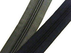 Блискавка № 5 спіральна (вита) метражні, колір синій