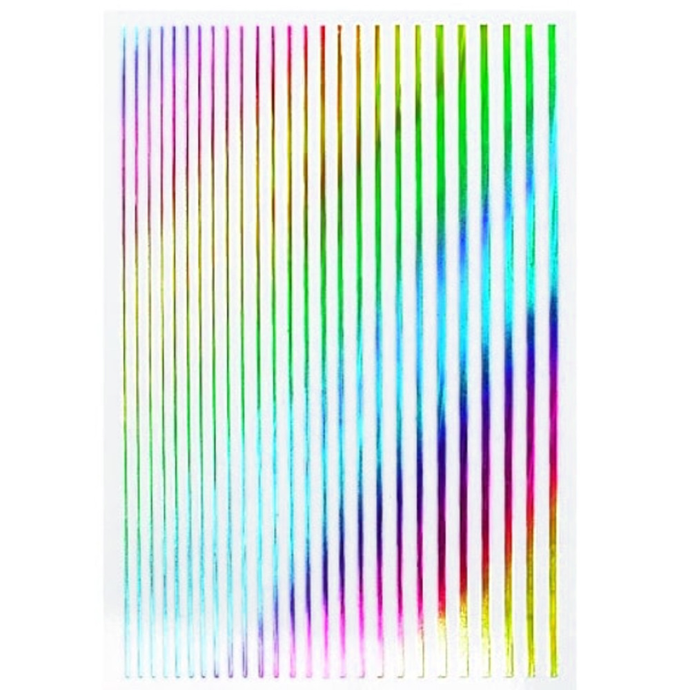 Гнучка стрічка для декору MIX веселка