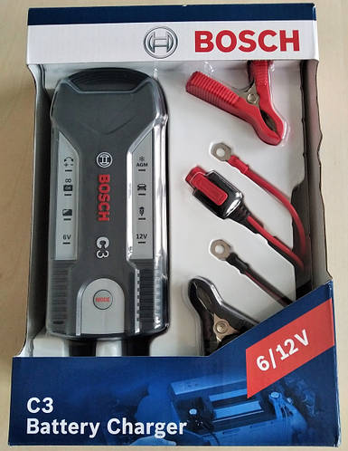 Купити Зарядка для акумулятора 6/12V, зарядний пристрій Bosch 0,8 3,8 А ...