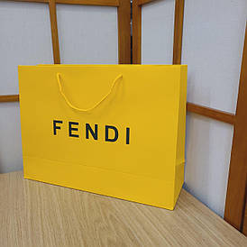 Подарунковий пакет Fendi:вертикаль, махі