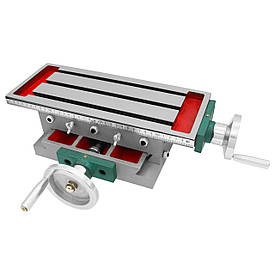 Стіл 2-х координатний неповоротний CT-355х140-R (NR), 2 штурвала + лінійка