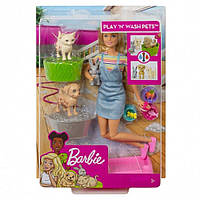 Набор Barbie "Купай и играй" FXH11 Игровой набор с Барби для девочки