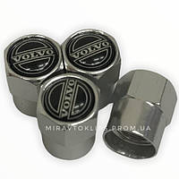 Ковпачки на ніпель, золотник c логотипом Nissan, колір чорний