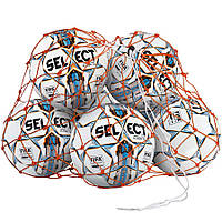 Сітка для м'ячів SELECT Ball net (003) помаранчевий, 10/12 balls