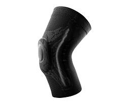 Компресійний еластичний бандаж на коліно для колінного суглоба Чорний