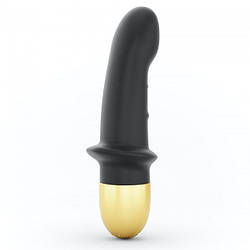 Вібратор Dorcel Mini Lover Black 2.0 акціонерний, для точки G та масажу передміхурової залози