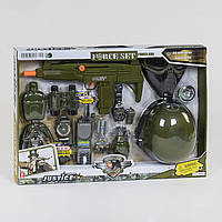 Ігровий набір військового Limo Toy тріскачка, звукові та світлові ефекти (34340)