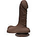 Фаллоимитатор Doc Johnson The D - Super D - 6 Inch With Balls - ULTRASKYN - Chocolate, диаметр 3,8см, фото 2