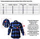 Чоловіча сорочка фланелева Буффало Heavyweight Buffalo Plaid Flannel Shirt колір зелена Rotcho USA, фото 8