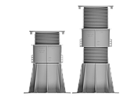 Регулируемая опора (364-507 мм) Karoapp К-А4 + 2шт. K-CL (K-A7)