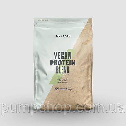 Протеїн для веганів MyProtein Vegan Protein Blend 1кг ( смак кави-горіх), фото 1