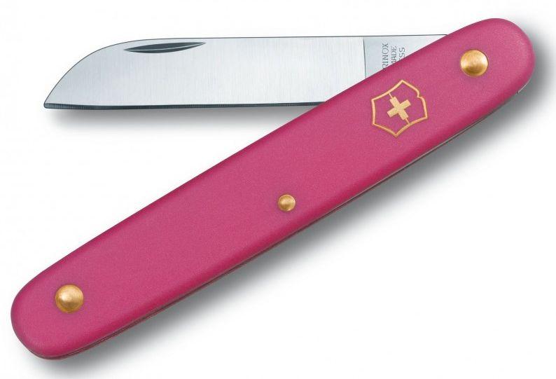 Нож садовый Victorinox Floral, розовый, фото 1
