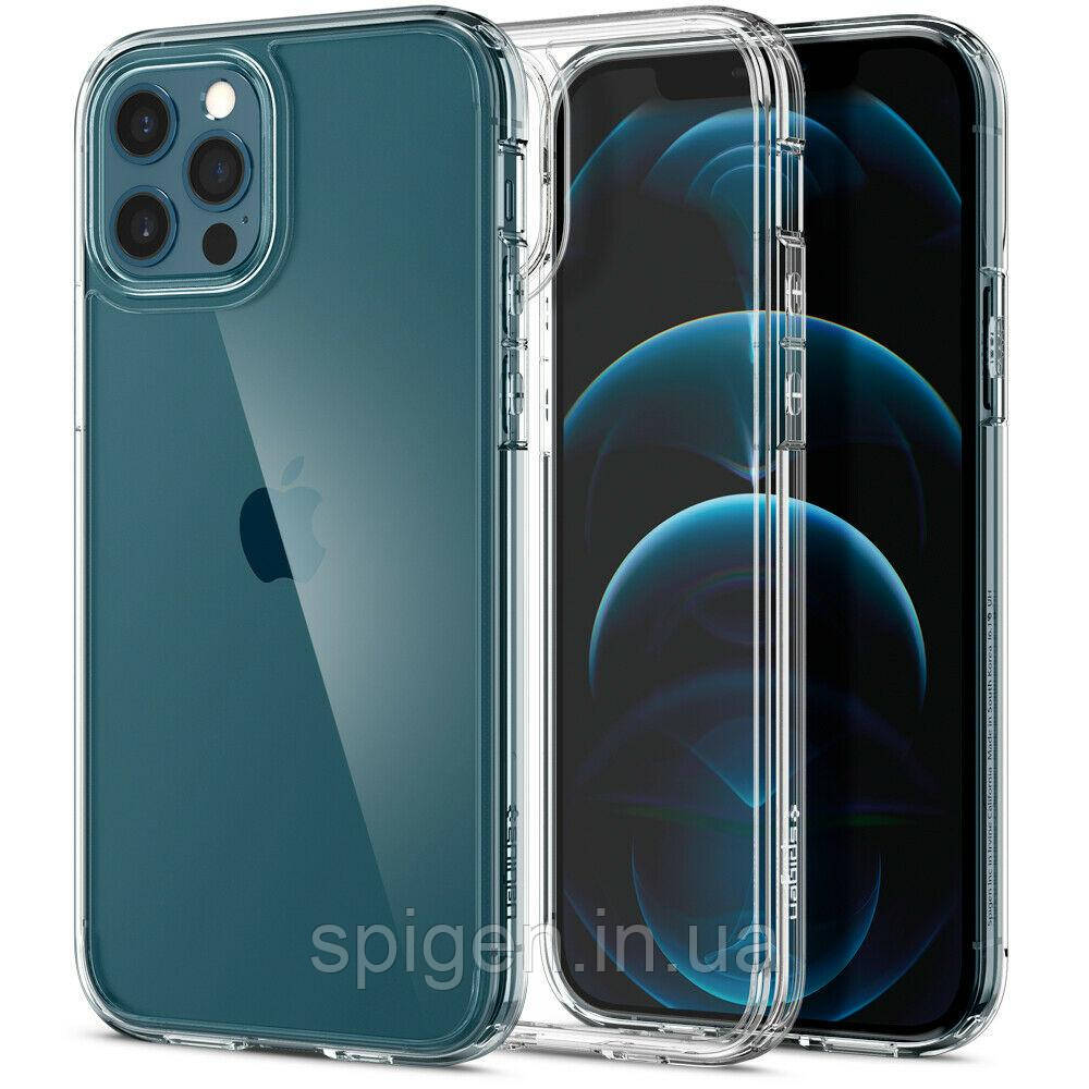 Чохол Spigen для iPhone 12 Pro Max Liquid Air, Matte Black