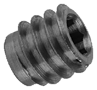 Гайка мебельная врезная (муфта мебельная) М6x12 бп INBUS S6