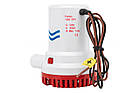 Помпа трюмна 94л/хв 1500GPH 12V WW-06207 для човна і катера водяний насос помпа занурювальна, фото 4
