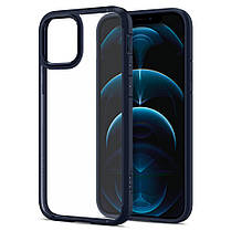Чохол Spigen для iPhone 12/ 12 Pro - Hybrid Ultra, Matte Black, фото 5