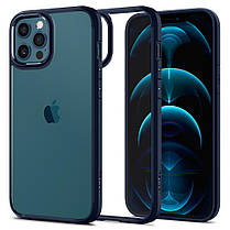 Чохол Spigen для iPhone 12/ 12 Pro - Hybrid Ultra, Matte Black, фото 3
