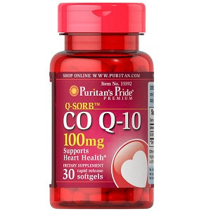 Вітаміни і мінерали Puritan's Pride Co Q-10 100mg (Q-SORB) (30 капсул.), фото 1