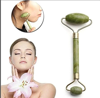 Нефритовий масажер ролер для підтягування обличчя Flbwles Conto (KG-873)