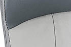 Складне сидіння рибалки 1040230-01 для човна катера яхти висота 25 см пластиковий корпус вінілова оббивка сірий колір, фото 7