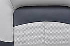 Сидіння складне центральне для човна і катера 75133GCC темно-сіре штучна шкіра розміри 400х400 мм висота 400 мм, фото 7