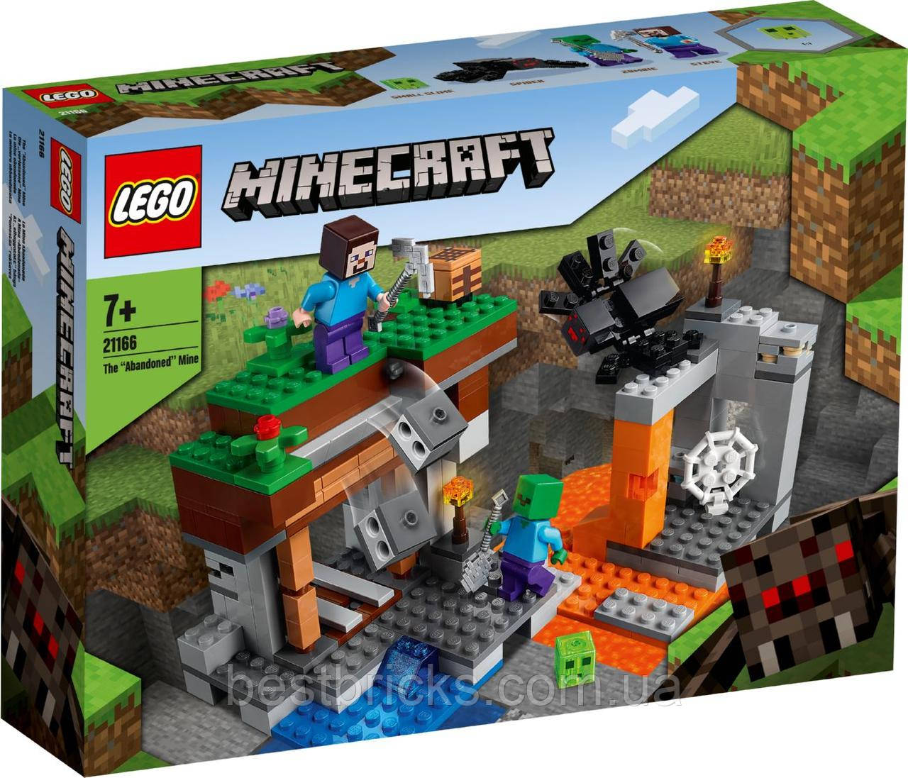 Lego Minecraft Закинута шахта 21166, фото 1
