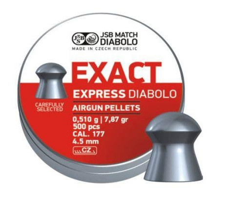 Кулі для пневматики JSB Diabolo Express 0,51 г 4.52 мм (500 шт)