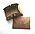 Подарунковий конверт з еко крафт-картону, 60х90 мм, 225 гр/кв.м, фото 2