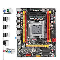 Материнская плата X79 LGA 2011 support Xeon E5 LGA2011 processor DDR3 ECC RAM memory M.2 NVME, фото 6