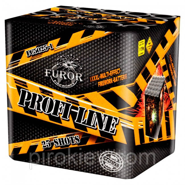 FC5025-2 Profi Line — феєрверк калібр 50 мм, 25 зарядів