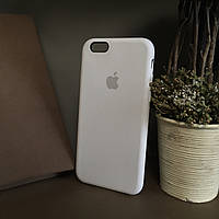 Чехол бампер silicone case для Iphone 6 / 6s Белый . Силиконовый чехол накладка на айфон 6 / 6s