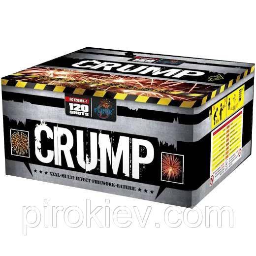 CRUMP FC120MK-1 Феєрверк 120 зарядів, калібр 25-30 мм, 90 сек, віяловий, разнокалиберный салют