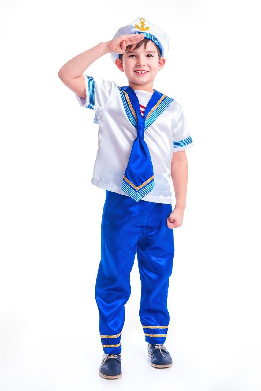 Дитячий карнавальний костюм Морячок на зріст 115-125 см