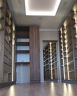 Гардеробна кімната з підсвіткою на замовлення Хіт продажів новинка