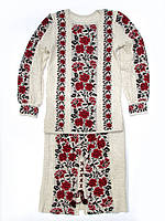 Костюм жіночий в'язаний Троянда яскрава