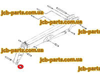 Втулка в шток г/цилиндра опрокидывания каретки (ковша) 808/00399 для погрузчика JCB 540-140