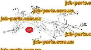Палець в шток г / циліндра підйому стріли 333 / C6372 для навантажувача JCB 535-95