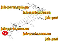 Втулка в оголовок стрелы 1211/0018 для погрузчика JCB 540-140