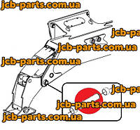 Палец (крепление лапы стабилизатора к раме) 1025/2017 для стабилизатора колесного экскаватора JCB JS160W.