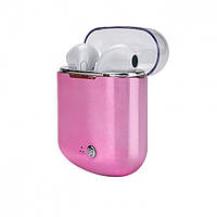 ОЧЕНКА! Зарядний бокс Power Bank/Кейс для навушників I7, I7S, I8 TWS Electroplate Purple Box HBQ