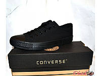 Кеды CONVERSE ALL STAR Унисекс низкие черные Co0003