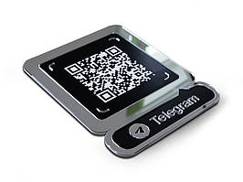 Табличка з QR кодом Viber, Telegram 200х250 мм