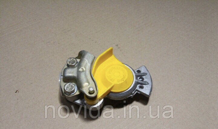 Головка сполучна М16x1,5 жовта компл.(б/к+с/к) MB, MAN 100.3521010