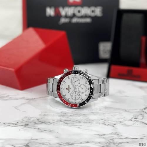 Naviforce NF9147 Silver-White-Red - фото 3 - id-p1237972213