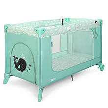 *Прямокутний Манеж El Camino Safe Cloud Pale Green арт. 1016