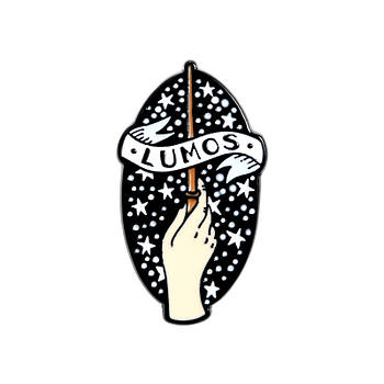 "Люмос Lumos (Гаррі Поттер)" значок (пін) металевий