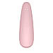 Стимулятор вакуумного клітору Satispyer Curvy 2+ рожевий з контролем над Інтернет, фото 3