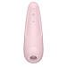 Стимулятор вакуумного клітору Satispyer Curvy 2+ рожевий з контролем над Інтернет, фото 4